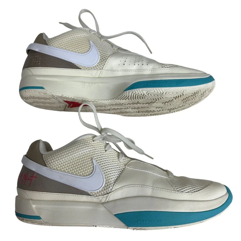 Nike Ja 1 Vacation Mens Basketball Shoes Size 12 Coconut Court Streetwear Urban